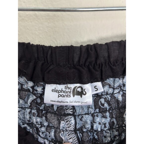 The Elephant Pants Small S Palazzo Lounge Ethnic Tribal Cargo Wide Leg Viscose - Picture 5 of 5